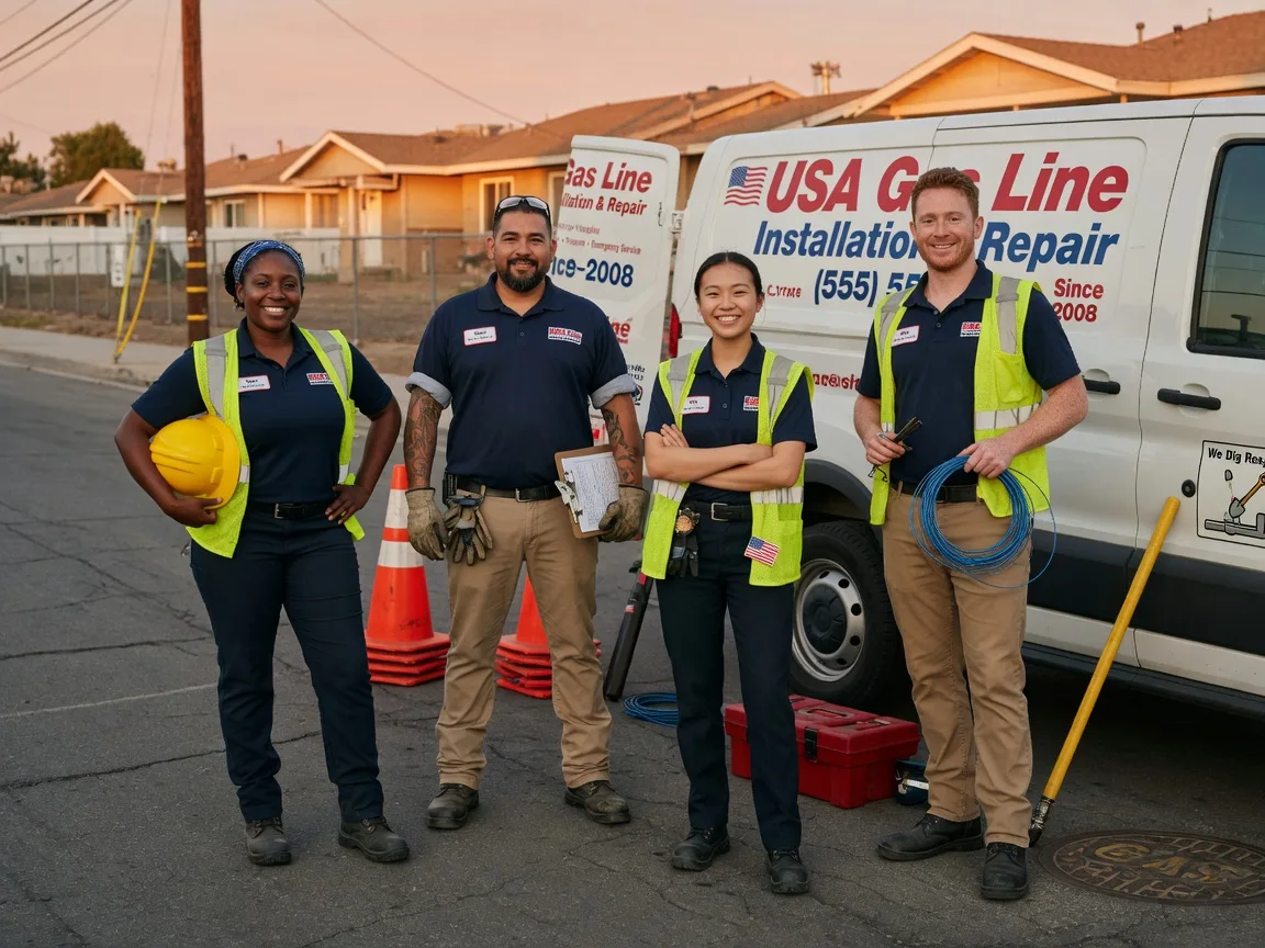 Gas Line Installation company in Mascot, TN